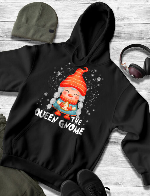 2020-11-Woman-Hoodie-Queen-Gnome-Family-Matching-Christmas-Funny-Gift-Pajama-mockup4-Black.jpg