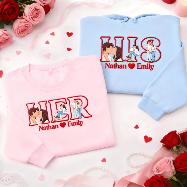 Custom embroidered sweatshirts and hoodies